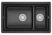 Кухонная мойка Granula Kitchen Space KS-7304U 73 см черный