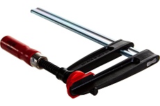 Струбцина BESSEY чугунная 300/140, 5.5 кН, деревянная ручка BE-TPN30BE