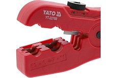 Съемник изоляции Yato 125мм RG59, RG6, RG7, RG11с режущими элементами YT-22760