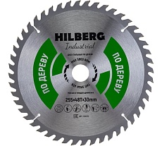 Диск пильный Industrial Дерево (255x30 мм; 48Т) Hilberg HW255