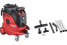Безопасный пылесос Flex VCE 44 M AC-Set с автоматической очисткой фильтра, 42 л, класс М 465704