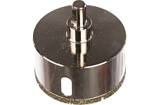 Коронка алмазная с центрирующим сверлом по керамограниту и керамике 70 мм HAGWERT 576270