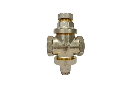 Регулятор давления Damento Clima 3/4" В-В под манометр 016220