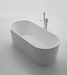Акриловая ванна BelBagno BB71-1500 150x75 см со сливом-переливом хром