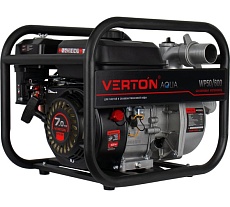 Мотопомпа Verton WP 50/600 7л.с/212см3, 50мм/2&quot;, 600л/мин, 36м3/ч, h8м/26, d8мм 01.17548.17552