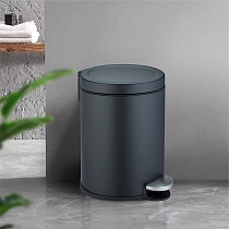 Ведро WeltWasser WW LORA BL 6L черный матовый 10000013407