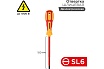 Шлицевая отвертка Rexant Электрика SL 6х150 мм 12-4714