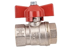 Шаровой кран ITAP муфтовый, стандартный проход, бабочка, 1/2 118 1/2'