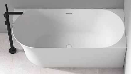 Акриловая ванна Abber AB9258-1.5 150x78 белый, R