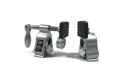 Трубная струбцина 3/4" с поворотной рукояткой EHOMA усилие 600 кг TC-0899
