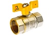 Шаровой кран для газа СТМ ГАЗ 1", г/г, бабочка CGFFB001