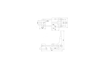 Зажим стягивающий в одной плоскости UnitMC (Усилий 190 кг) UMC-40336