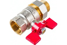 Шаровой кран с американкой Rommer 3/4&quot;, ВН/НР, RBV-0005-0510220, RG008UB5BK0OC3