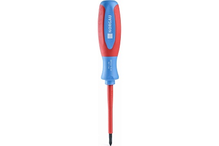 Крестовая диэлектрическая отвертка Norgau PH1x80 мм, тип N170-PH1x80 067073010