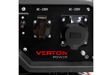 Генератор бензиновый Verton POWER GG6500 01.15815.15818