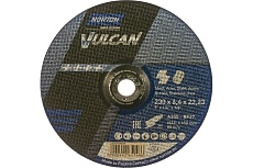 Круг зачистной по металлу/нержавеющей стали, NV, 27, (230x6,4x22,23 мм) NORTON 66252925529