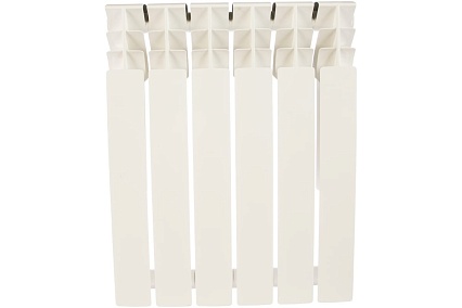 Алюминиевый радиатор Rommer Plus 500 6 секций RAL9016 89563