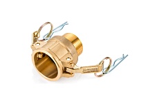 Камлок латунный TITAN LOCK тип B розетка, наруж. резьба BSP 2 1/2&quot; TL250BBR