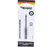 Сверло по стеклу и керамике 4 мм, 2 грани, шестигранный хвостовик Kranz KR-91-0640