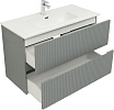 Тумба с раковиной Aquanet Джейн 100 см