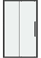 Душевая дверь Grossman Cosmo 100x195 прозрачное, черный матовый 100.K33.02.100.21.00