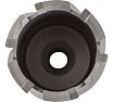 Сверло корончатое по металлу WOLFSTAR 45x55 мм, ТСТ, хв-к Universal/Weldon 19 мм cw00234