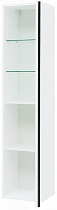 Шкаф-пенал Aquanet Lino 35 см белый матовый