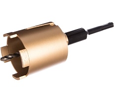 Коронка кольцевая алмазная в сборе (68 мм; SDS+) по бетону FIT IT 33485