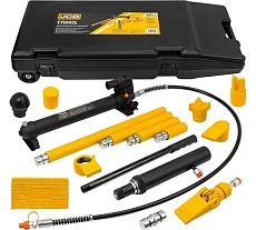 Гидравлический цилиндр JCB 10 т, с насосом и комплектом надставок, набор для кузовных работ T71002L(58015) JCB-T71002L(58015)