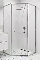 Душевой уголок RGW Hotel HO-088 100x100 прозрачное, хром 350608800-11