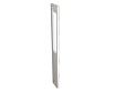 Душевая дверь Vincea Ультима (Ultima) VDS-7UL120CLBN 120x200 брашированный никель, прозрачная
