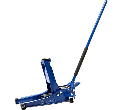 Подкатной домкрат Rossvik V3 LOW PROFILE с педалью, г/п 3 т, 75-505 мм PEDAL TH32505B