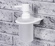 Дозатор жидкого мыла WasserKRAFT Kammel K-8399WHITE, белый