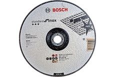 Отрезной круг Standard for Inox 230х1.9х22.2 мм, вогнутый Bosch 2608601514