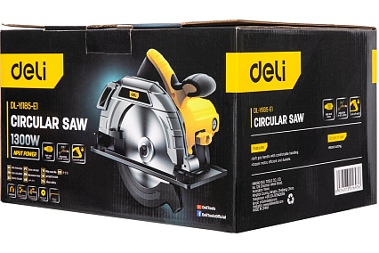 Циркулярная пила Deli DL-YJ185-E1 1300 Вт 103011