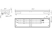 Внутрипольный конвектор КЗТО Бриз 200x80x1600 u (5ал 12) БР20080*1600UР5АЛ12