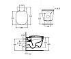 Подвесной унитаз Ideal Standard Connect E803501 глубокий смыв