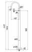 Напольный смеситель Nobili Velis VE125189/3RCP Red canyon