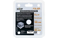 Алмазный диск по керамограниту, мрамору и плитке TILER 125x25x22.23 мм для запилов под 45 градусов Diamond Industrial DIDDT125