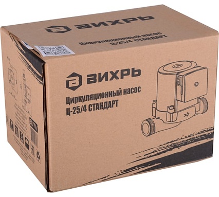 Циркуляционный насос Вихрь Ц-25/4 СТАНДАРТ 68/7/6