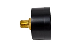 Манометр от 0 до 0,6 бар из углеродистой стали, D50 мм, NPT 1/4&quot;, штуцер сзади по центру A-Flow G10-C-4N-50B-0,6bar