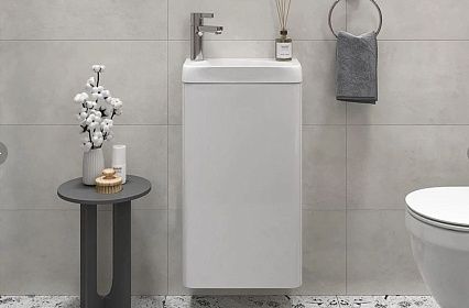 Мебель для ванной Velvex Bio 40 см, покрытие пленка