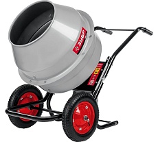 Бетономешалка Зубр 130 л, червячный редуктор БМР-130