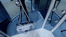 Душевая кабина Timo Standart T-1120 120x85 R, с г/м, тонированные стекла, хром