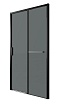 Душевая дверь Grossman Style 120x195 тонированное, черный матовый 100.K33.05.120.21.10