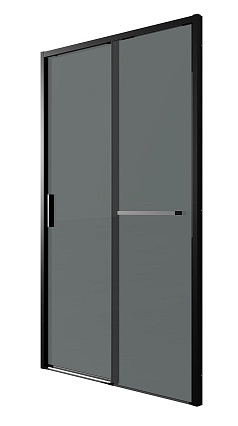 Душевая дверь Grossman Style 120x195 тонированное, черный матовый 100.K33.05.120.21.10