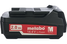 Аккумулятор 14,4 В, 2.0 Ач, Li-Power Metabo 625595000