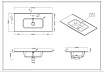 Тумба с раковиной BelBagno Kraft 39-800 80 см