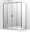 Душевой уголок Ambassador Forsa 180x90 17021113AX-90AX прозрачный, хром