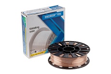 Проволока сварочная ER 70S-6 0.8 мм, омедненная, 5 кг D200 Solaris WM-08G2S-08050